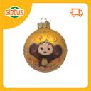 Ёлочное украшение Коломеев Чебурашка 2, стекло