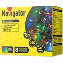 Гирлянда Navigator 61 814 NGF-S01-140RGBY-5-8.5m-230-C8-G-IP20, цена за 1 шт.