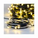 Светодиодная гирлянда Гирлянда Клип лайт, Neon-Night 12В, 665 LED теплый белый и Flashing (белый), шаг 15см, бухта 100 м 325-146