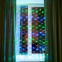 Гирлянда Neon-Night СЕТЬ 1,8х1,5м, прозрачный ПВХ, 180LED мульти 215-139