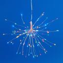 светодиодная на батарейках 3AA, 30х30см. Подвесная. светодиодов. Разноцветный свет. Пульт ДУ в-к. ULD-H3030-150/DTA/3AA/RC IP20 FIREWORKS Uniel MULTI