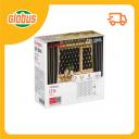 Гирлянда электрическая Vegas LED сеть с тёплым светом-176 лампочек