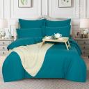 Пододеяльник поплин 215х205 "изумрудный" евростандарт на молнии