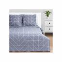 Комплект постельного белья Этель 1.5 сп Night haze 143x215 см, 150x214 см, 70x70 см - 2 шт,бязь 125 г/м2 7533796