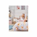 Бязь – это мягкая, плотная ткань из 100% хлопка. Бязевые КПБ выдерживают до 200 стирок (а это 4-5 лет), прежде чем волокна начинают выцветать. Бязь изготавливается простым переплетением. Волокна хлопка не обрабатываются, а только обеззараживаются и этим объясняется матовая, неоднородная и немного шероховатая, но при этом приятная на ощупь текстура ткани. Бязь хорошо впитывает влагу и пропускает воздух. Безопасна для здоровья детей и взрослых. Ткань хорошо окрашивается, на нее можно нанести любой рисунок и при этом она останется такой же плотной и мягкой. Рисунок получается яркий и не теряет цвет со временем. Бязь проста в уходе. Теплая вода, деликатный режим стирки и мягкие средства. Запрещено отбеливать хлором и кипятить. Рекомендована сушка на свежем воздухе в тени и глажка утюгом в режиме "хлопок".