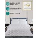 Одеяло евро всесезонное 200х215см коллекции Two wool из овечьей и верблюжьей шерсти Эльф, вес наполнителя 220 г/кв. м. (649)