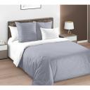 Постельное Белье Евро Макси Перкаль-Страйп «Неаполь графит 8250ЕН»