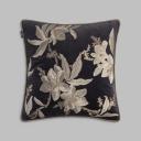 Подушка декоративная Togas Флорада коричневый 45x45 см, 1 пр.