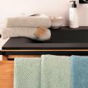 Полотенце махровое Cawo Pure 50x100см, цвет зеленый