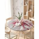 Круглая скатерть с принтом станет стильным аксессуаром на вашей кухни и подойдет не только для ежедневного пользования, но и для встречи гостей и семейных праздников.Благодаря резинке, расположенной по периметру, скатерть не скользит по поверхности стола и надежно фиксируется на круглый стол диаметром 105-120 см.Изделие изготовлено из прочной и гипоаллергенной ткани oxford и обработано водоотталкивающей пропиткой.Изображение нанесено на ткань с помощью технологии сублимационной печати, благодаря чему скатерть сохраняет свой цвет и хорошо переносит множество стирок.В зависимости от цветопередачи экрана монитора, яркость рисунка может отличаться от изображения на сайте. Допустимо отклонение в размерах полотна в пределах 2-3 см.