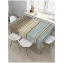 Скатерть прямоугольная JoyArty на кухонный стол "Винтажный пол" из оксфорда, 180x145 см