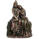 Статуэтка "Радха и Кришна" A2175752 Veronese, Полистоун, настольная.