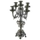Канделябр Барокко на 5 свечей, антик (AL-82-102-ANT)