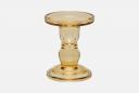 Подсвечник Glass candle holder beige 1 шт ВЕЩИЦЫ