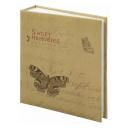 Фотоальбом BRAUBERG Бабочка, крафт (391164), 200 фото, 10 х 15 см, светло-коричневый