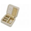 Шкатулка для украшений Jardin D'Ete, цвет бежевый, "рептилия" , 9 х 8 х 5 см