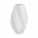 Ваза для цветов Home and Style Ariel белая 34 см