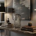 Ваза гутной работы Zapel Альхес 44см