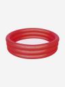 Бассейн надувной круглый Bestway 51025 (122х25см), красный, Красный