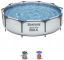 Каркасный бассейн Bestway Steel pro max 56406 305х305х76 см