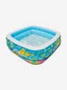 Надувной бассейн для детей Intex 57471NP "Sea Aquarium Pool" 159x159x50см, 3+, Голубой