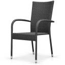 Плетеный стул Afina AFM-407G grey