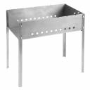 Мангал сборный Grinda Barbecue 427784, 500x300x500 мм, нержавеющая сталь, 1.5 мм