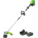 Триммер электрический GREENWORKS 2110607UA, аккумуляторный, 82В, 2.5Ач, с ЗУ