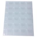 Лист Albommonet "Стандарт" для монет на 24 ячейки из 5-ти листов с клапанами, 5 шт., прозрачный