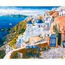 Белоснежка Картина по номерам "Санторини" (254-AB), разноцветный