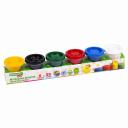 BRAUBERG Пластилин тесто KIDS 6 цветов крышки - штампики