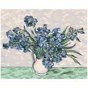 Фрея MET-PNB/PL-004 Набор для раскрашивания по номерам 50 х 40 см Винсент ван Гог, Ирисы