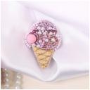 Klart набор для вышивания 10-026 Брошь. Мороженое