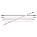 Спицы Knit Pro Nova cubics , диаметр 2 мм, длина 20 см, серебристый5 шт.