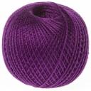 Пряжа ПНК Кирова Ирис фиолетовый (2212), 100% мерсеризованный хлопок, 25г, 150м, 1шт