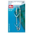 Набор булавок Prym 071602/071603/081605 для килта, 76мм, серебристый, 10 г