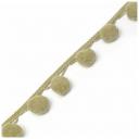 Бахрома с помпонами арт.0384-0465 цв.6454 мохито ш.38мм уп.10м