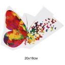 Термотрансфер арт. TBY.1257 Бабочка 20х18см, уп.10шт