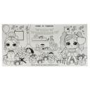 Умка напольая раскраска LOL 50 см бирюзовый