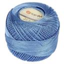 Пряжа "Tulip" 100% микрофибра 250м/50гр (464 т. голубой)./В упаковке шт: 6