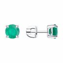 Серьги SOKOLOV из серебра с агатами 92022497