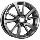 Диск K&K КС699 7x17 5x112 ET49 DIA57.1 Skoda Octavia дарк платинум