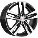 Диск колесный K&K Rassvet 6.5x16/5x114.3 D67.1 ET38 Алмаз черный