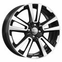 Колесный диск K&K КС874 (ZV17 Creta) 6.5x17 5x114.3 ET49 D67.1 алмаз черный, арт.74872