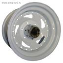 Диск штампованный NINGBO А16 8x15 5x139.7 ET-19 d=110.1 Белый