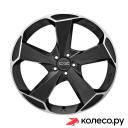 Литой диск Aspen HLT 9.5x20/5*112 D79 ET52 Matt Black Diamond Cut