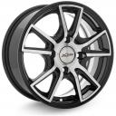 Колесный диск X'trike X-104 6x14 ET38 4x108 D67.1 BK/FP, арт. 10860