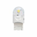 Светодиодные сигнальные автолампы серии NIGHT ASSISTANT полностью повторяют распространение света штатной лампы накаливания, направляя свет как на отражатель (рефлектор фары), так и от него, концентрируя свет в нужных зонах. Время с момента подачи питания до пика свечения значительно меньше (практически мгновенно), чем у лампы накаливания, что позволяет водителю, идущему позади, реагировать на доли секунды быстрее, которые особо важны в экстренных ситуациях. В комплект входит одна лампа. Температура свечения — 5500K холодный белый Цвет свечения — белый Цоколь — W21W Артикул — NW21WW Яркость — 350lm Гарантия — 1 год