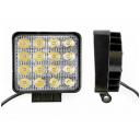 Фара противотуманная тюнинговая "NORD YADA" 16 LED 48W (квадрат, ближний свет) NORD YADA 904841 | цена за 1 шт
