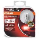 Лампа автомобильная галогенная Osram NIGHT BREAKER SILVER H4 64193NBS-HCB 12V 60/55W 2 шт.